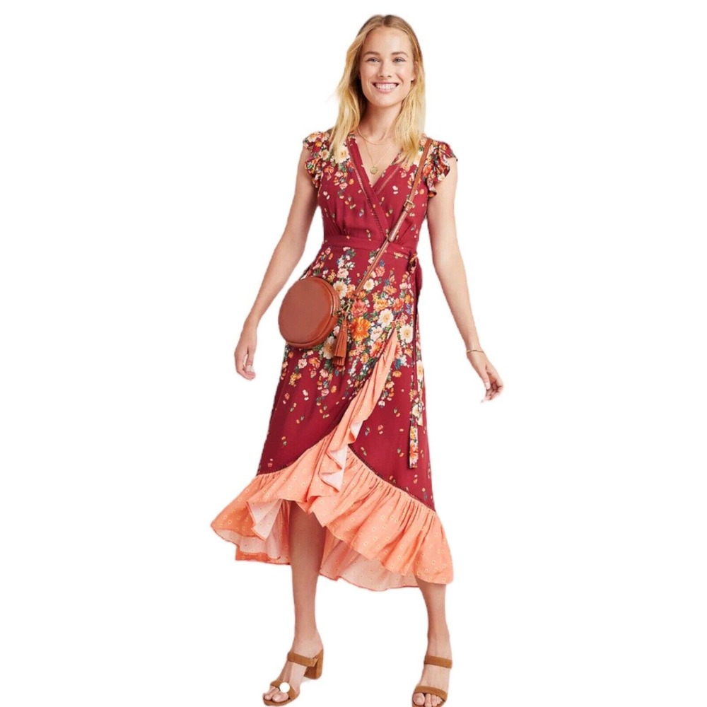 FARM Rio Tessorina Wrap Dress